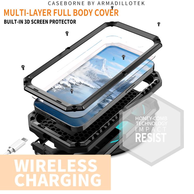 Sliding Camera IP68 Waterproof Holder Phone Case, For iPhone 17e / 16e