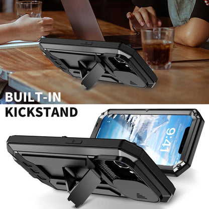 Sliding Camera IP68 Waterproof Holder Phone Case, For iPhone 17e / 16e