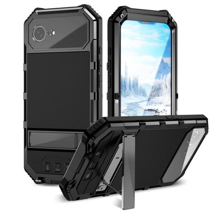 IP68 Waterproof Dustproof Shockproof Holder Phone Case, For iPhone 17e / 16e