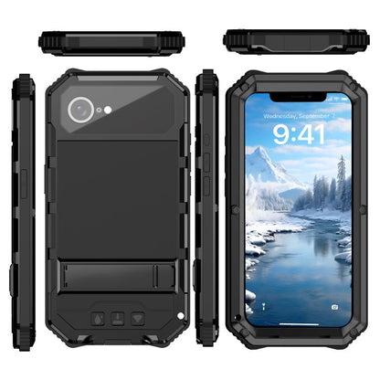 IP68 Waterproof Dustproof Shockproof Holder Phone Case, For iPhone 17e / 16e