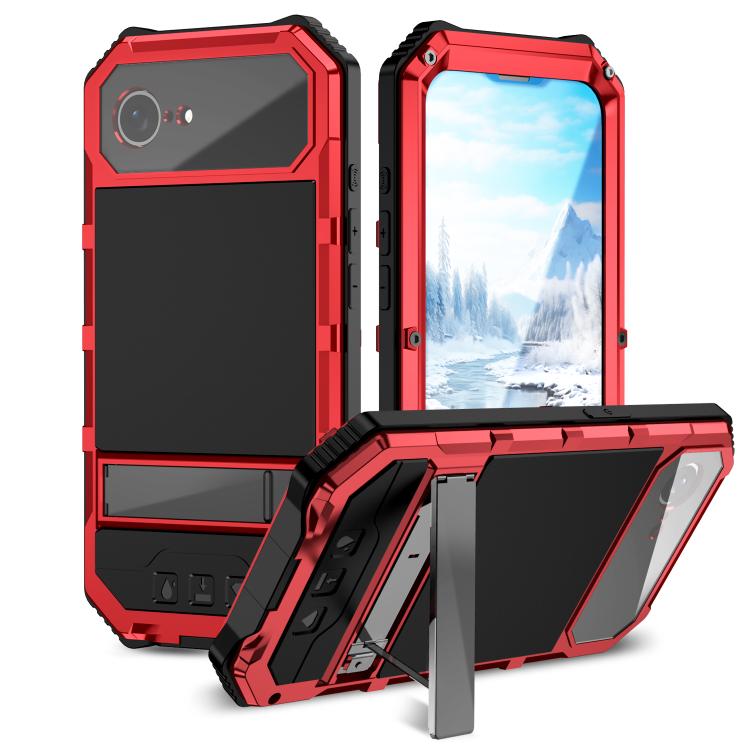 IP68 Waterproof Dustproof Shockproof Holder Phone Case, For iPhone 17e / 16e
