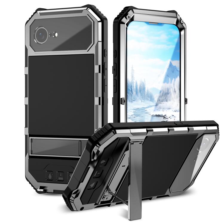 IP68 Waterproof Dustproof Shockproof Holder Phone Case, For iPhone 17e / 16e