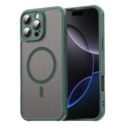Fan Dun Series TPU Hybrid PC Frosted Magsafe Phone Case, For iPhone 17e / 16e, For iPhone 17 Pro Max, For iPhone 17 Pro, For iPhone 17, For iPhone  Air, For iPhone 16 Pro Max