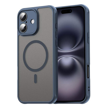 Fan Dun Series TPU Hybrid PC Frosted Magsafe Phone Case, For iPhone 17, For iPhone  Air, For iPhone 16 Pro Max, For iPhone 16 Pro, For iPhone 16 Plus, For iPhone 16