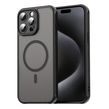 Fan Dun Series TPU Hybrid PC Frosted Magsafe Phone Case, For iPhone 16 Pro, For iPhone 16 Plus, For iPhone 16, For iPhone 15 Pro Max, For iPhone 15 Pro, For iPhone 15 Plus