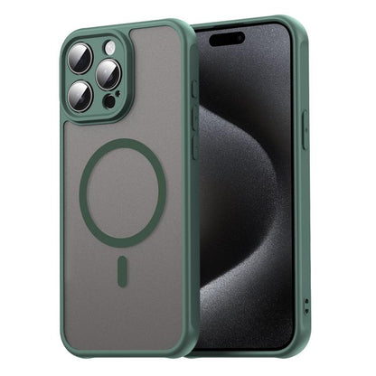 Fan Dun Series TPU Hybrid PC Frosted Magsafe Phone Case, For iPhone 16 Pro, For iPhone 16 Plus, For iPhone 16, For iPhone 15 Pro Max, For iPhone 15 Pro, For iPhone 15 Plus