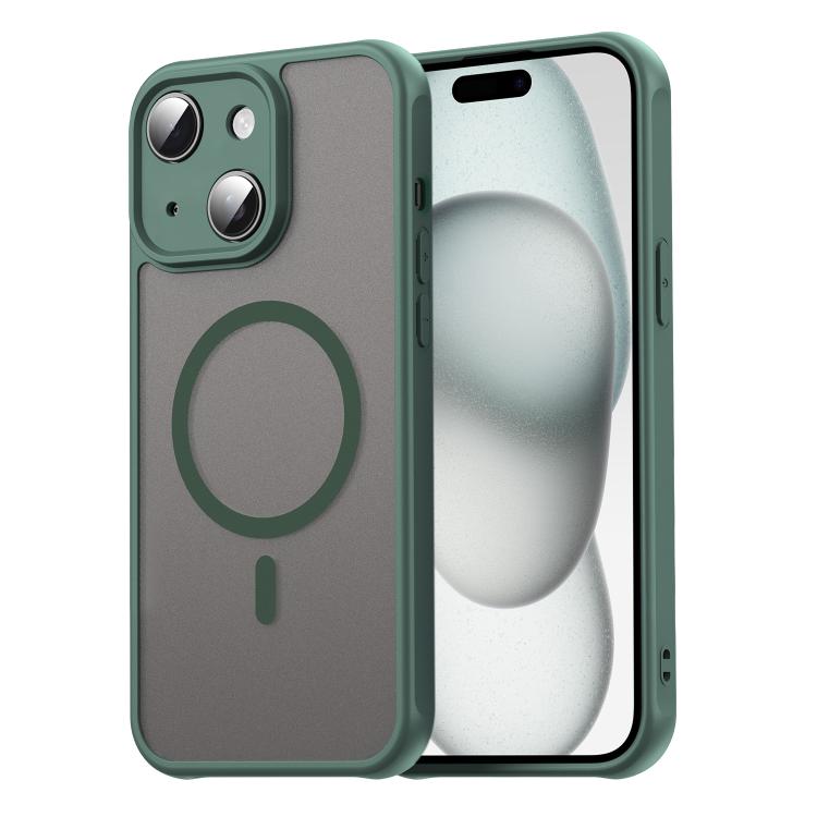 Fan Dun Series TPU Hybrid PC Frosted Magsafe Phone Case, For iPhone 16 Pro, For iPhone 16 Plus, For iPhone 16, For iPhone 15 Pro Max, For iPhone 15 Pro, For iPhone 15 Plus