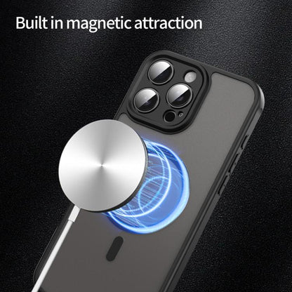 Fan Dun Series TPU Hybrid PC Frosted Magsafe Phone Case, For iPhone 15, For iPhone 14 Plus, For iPhone 14, For iPhone 14 Pro, For iPhone 14 Pro Max, For iPhone 13 Pro Max