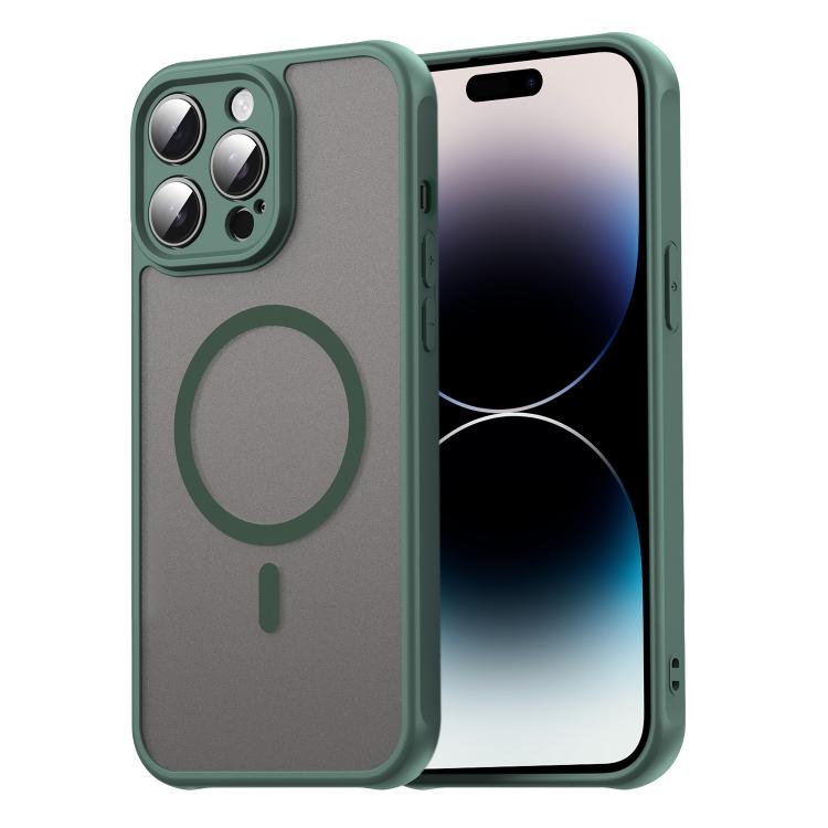 Fan Dun Series TPU Hybrid PC Frosted Magsafe Phone Case, For iPhone 15, For iPhone 14 Plus, For iPhone 14, For iPhone 14 Pro, For iPhone 14 Pro Max, For iPhone 13 Pro Max