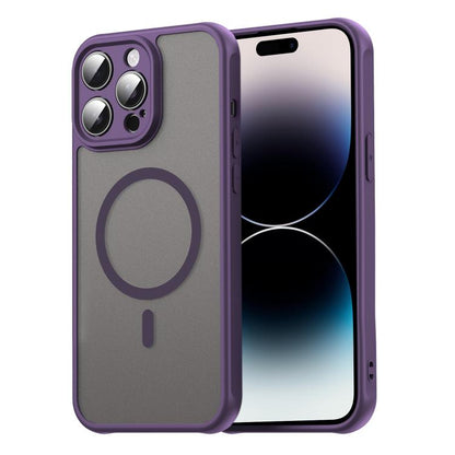 Fan Dun Series TPU Hybrid PC Frosted Magsafe Phone Case, For iPhone 15, For iPhone 14 Plus, For iPhone 14, For iPhone 14 Pro, For iPhone 14 Pro Max, For iPhone 13 Pro Max
