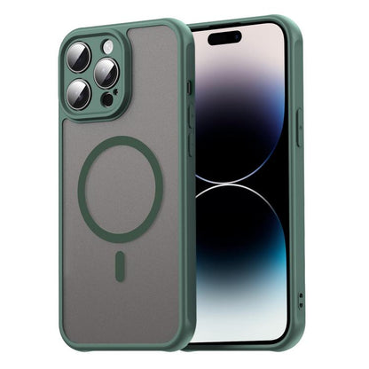 Fan Dun Series TPU Hybrid PC Frosted Magsafe Phone Case, For iPhone 15, For iPhone 14 Plus, For iPhone 14, For iPhone 14 Pro, For iPhone 14 Pro Max, For iPhone 13 Pro Max