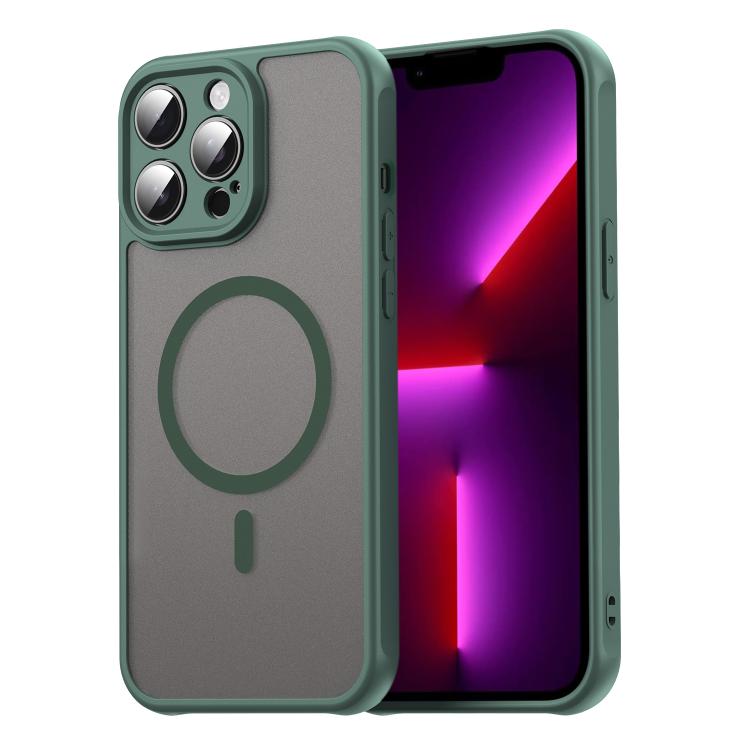 Fan Dun Series TPU Hybrid PC Frosted Magsafe Phone Case, For iPhone 15, For iPhone 14 Plus, For iPhone 14, For iPhone 14 Pro, For iPhone 14 Pro Max, For iPhone 13 Pro Max