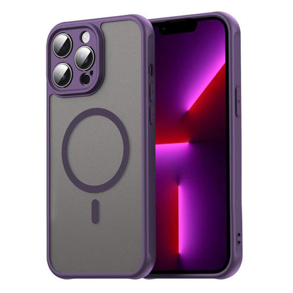 Fan Dun Series TPU Hybrid PC Frosted Magsafe Phone Case, For iPhone 14 Pro, For iPhone 14 Pro Max, For iPhone 13 Pro Max, For iPhone 13 Pro, For iPhone 13