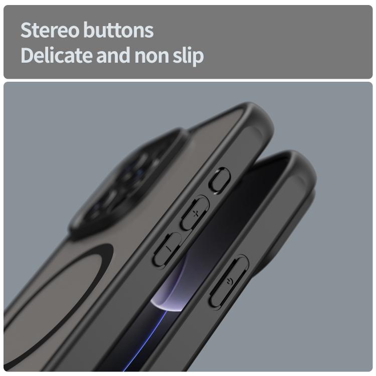 Fan Dun Series TPU Hybrid PC Frosted Magsafe Phone Case, For iPhone 13 Pro, For iPhone 13