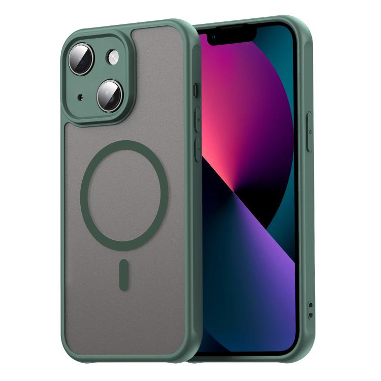 Fan Dun Series TPU Hybrid PC Frosted Magsafe Phone Case, For iPhone 13 Pro, For iPhone 13