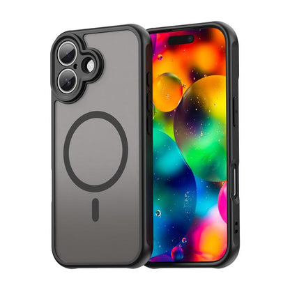 Fan Dun Series TPU Hybrid PC Frosted Magsafe Phone Case, For iPhone 17e / 16e, For iPhone 17 Pro Max, For iPhone 17 Pro, For iPhone 17, For iPhone  Air, For iPhone 16 Pro Max