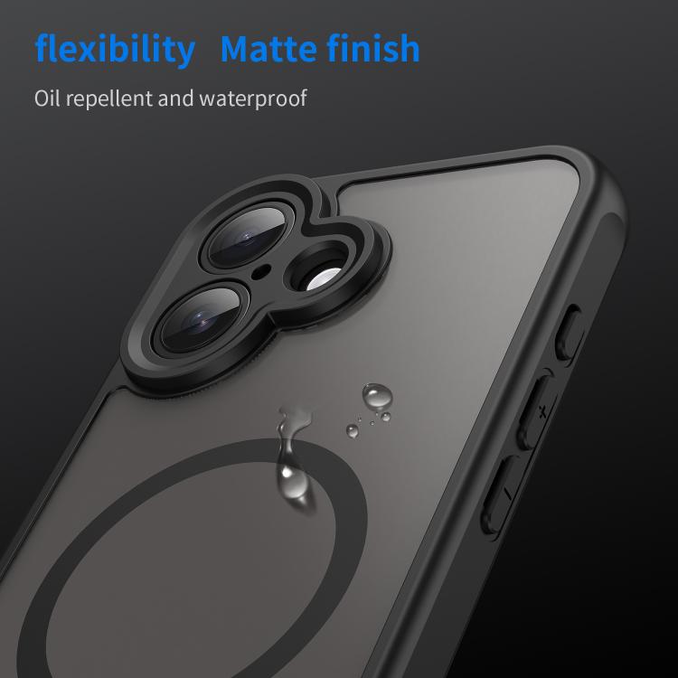 Fan Dun Series TPU Hybrid PC Frosted Magsafe Phone Case, For iPhone 17, For iPhone  Air, For iPhone 16 Pro Max, For iPhone 16 Pro, For iPhone 16 Plus, For iPhone 16