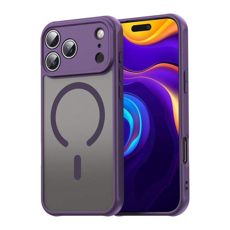 Fan Dun Series TPU Hybrid PC Frosted Magsafe Phone Case, For iPhone 17e / 16e, For iPhone 17 Pro Max, For iPhone 17 Pro, For iPhone 17, For iPhone  Air, For iPhone 16 Pro Max