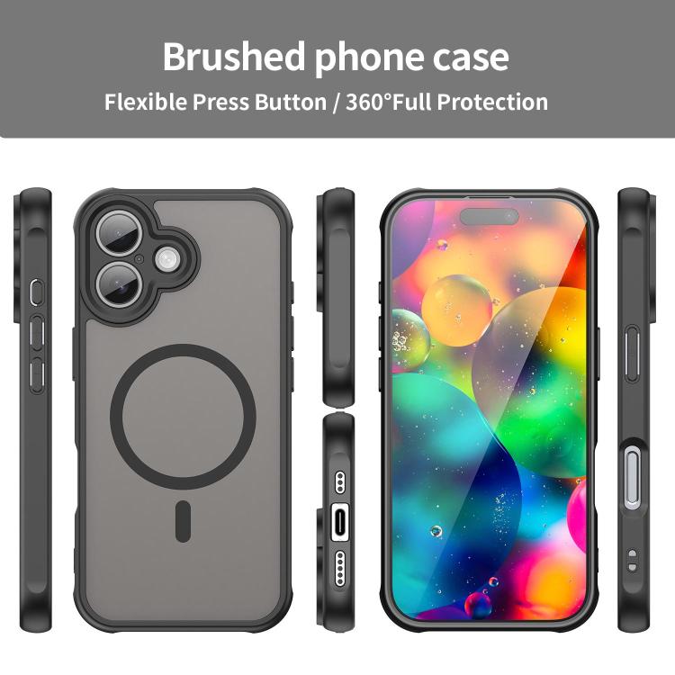 Fan Dun Series TPU Hybrid PC Frosted Magsafe Phone Case, For iPhone 18, For iPhone 18 Pro, For iPhone 18 Pro Max, For iPhone 17e / 16e, For iPhone 17 Pro Max, For iPhone 17 Pro