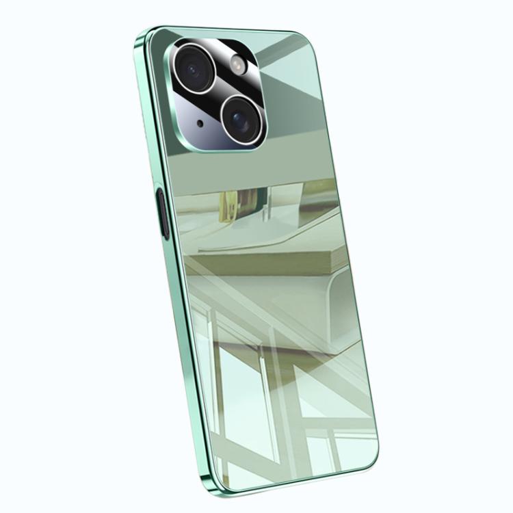 Electroplating Ice Crystal Airbag Full Coverage Shockproof Phone Case, For iPhone 15, For iPhone 14 Plus, For iPhone 14, For iPhone 14 Pro