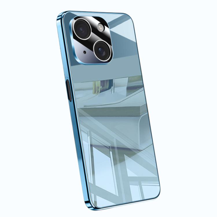 Electroplating Ice Crystal Airbag Full Coverage Shockproof Phone Case, For iPhone 15, For iPhone 14 Plus, For iPhone 14, For iPhone 14 Pro