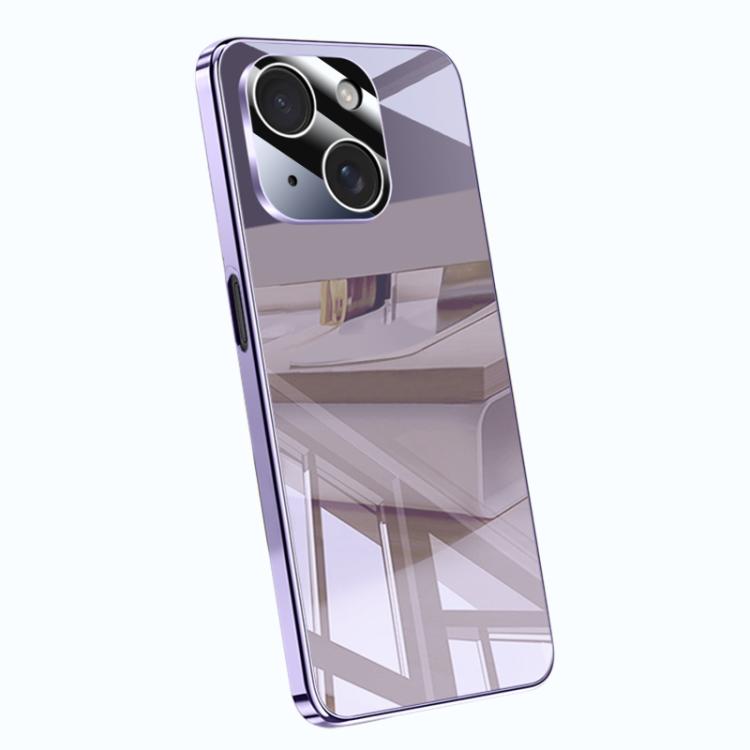 Electroplating Ice Crystal Airbag Full Coverage Shockproof Phone Case, For iPhone 15, For iPhone 14 Plus, For iPhone 14, For iPhone 14 Pro