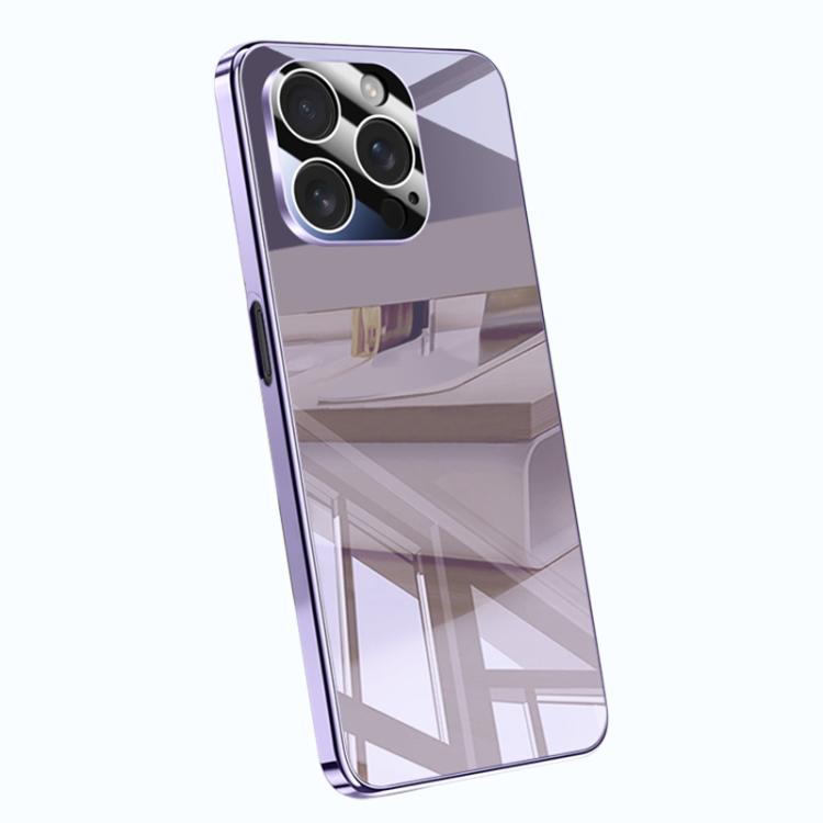 Electroplating Ice Crystal Airbag Full Coverage Shockproof Phone Case, For iPhone 15, For iPhone 14 Plus, For iPhone 14, For iPhone 14 Pro