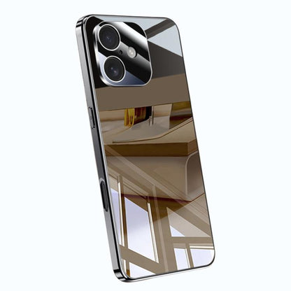 Electroplating Ice Crystal Airbag Full Coverage Shockproof Phone Case, For iPhone 16, For iPhone 15 Pro Max, For iPhone 15 Pro, For iPhone 15 Plus