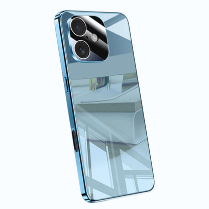 Electroplating Ice Crystal Airbag Full Coverage Shockproof Phone Case, For iPhone Air, For iPhone 16 Pro Max, For iPhone 16 Pro, For iPhone 16 Plus