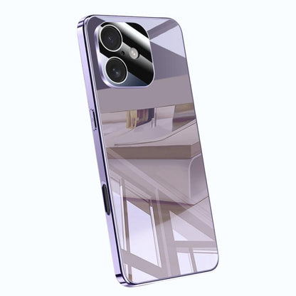 Electroplating Ice Crystal Airbag Full Coverage Shockproof Phone Case, For iPhone Air, For iPhone 16 Pro Max, For iPhone 16 Pro, For iPhone 16 Plus