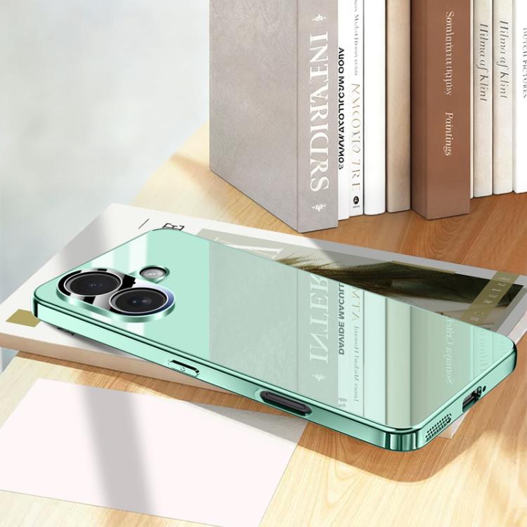 Electroplating Ice Crystal Airbag Full Coverage Shockproof Phone Case, For iPhone 17 Pro Max, For iPhone 17 Pro, For iPhone 17, For iPhone Air