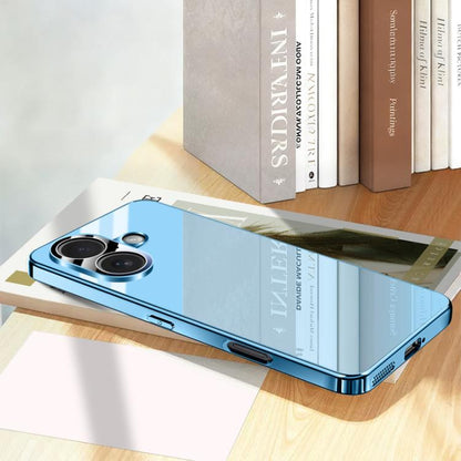 Electroplating Ice Crystal Airbag Full Coverage Shockproof Phone Case, For iPhone 17 Pro Max, For iPhone 17 Pro, For iPhone 17, For iPhone Air