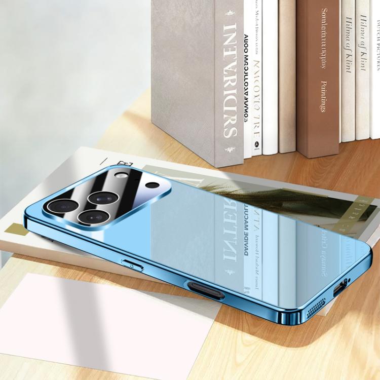 Electroplating Ice Crystal Airbag Full Coverage Shockproof Phone Case, For iPhone 17 Pro Max, For iPhone 17 Pro, For iPhone 17, For iPhone Air