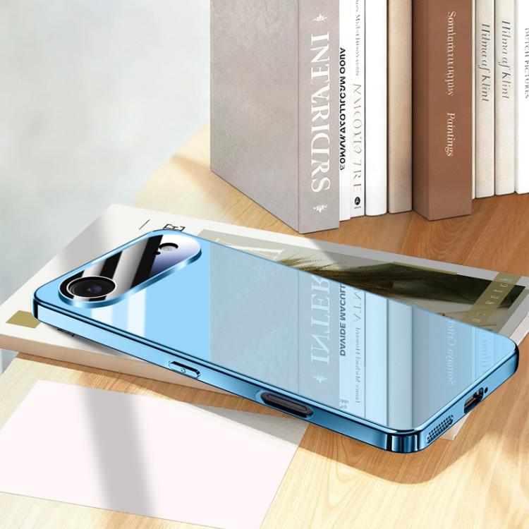 Electroplating Ice Crystal Airbag Full Coverage Shockproof Phone Case, For iPhone 17 Pro Max, For iPhone 17 Pro, For iPhone 17, For iPhone Air