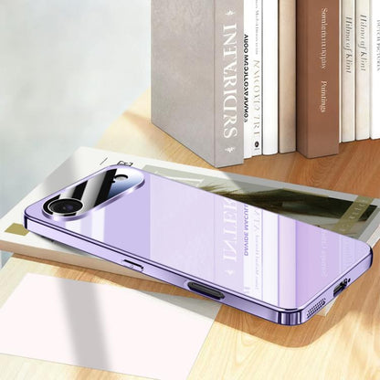 Electroplating Ice Crystal Airbag Full Coverage Shockproof Phone Case, For iPhone 17 Pro Max, For iPhone 17 Pro, For iPhone 17, For iPhone Air