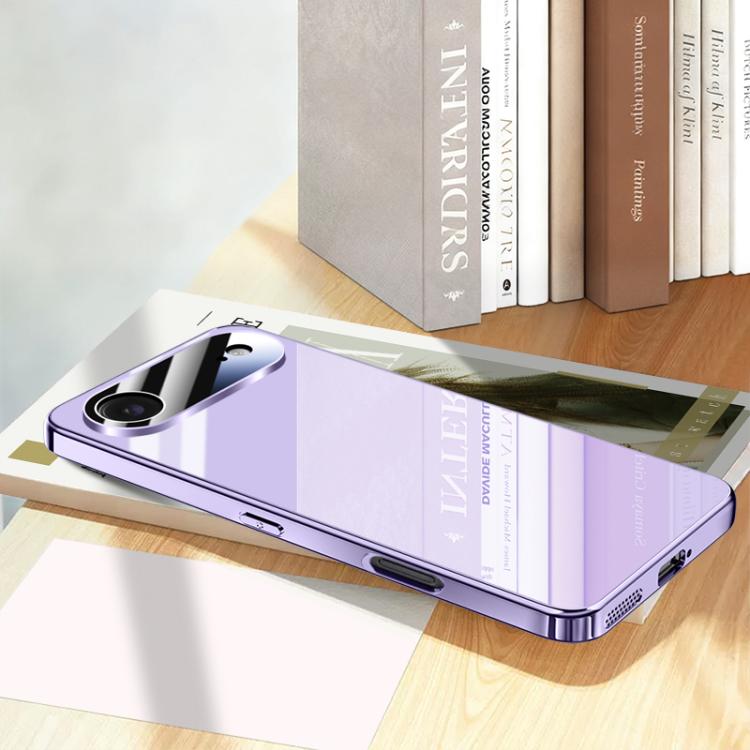 Electroplating Ice Crystal Airbag Full Coverage Shockproof Phone Case, For iPhone Air, For iPhone 16 Pro Max, For iPhone 16 Pro, For iPhone 16 Plus