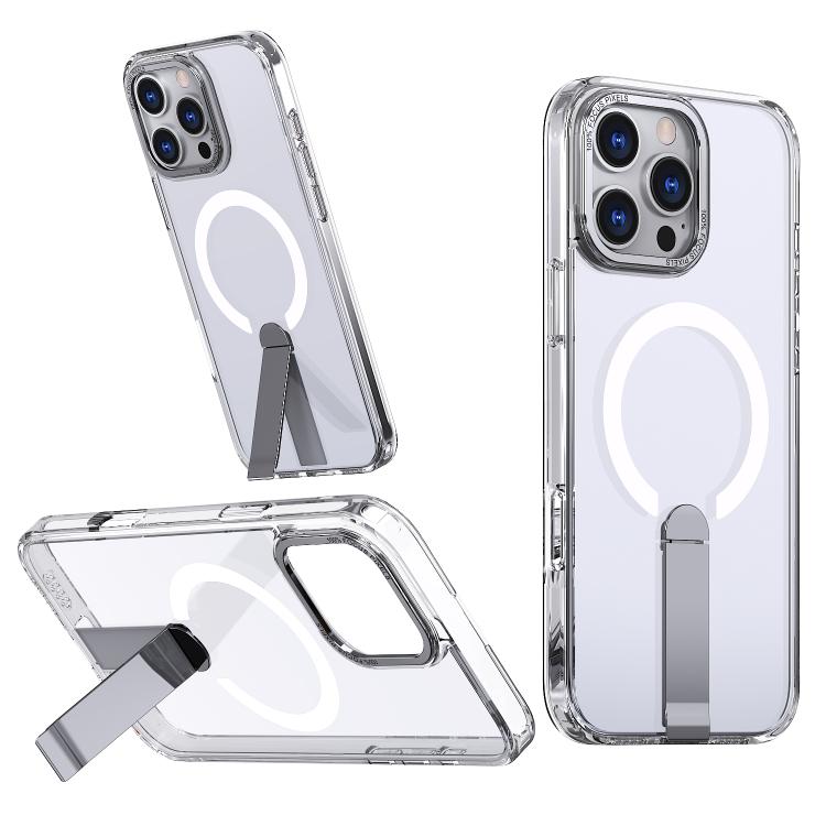Star Shine Series TPU + PC MagSafe Phone Case with Fold Holder, For iPhone 17 Air, For iPhone 16 Pro Max, For iPhone 16 Pro, For iPhone 16 Plus