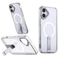 Star Shine Series TPU + PC MagSafe Phone Case with Fold Holder, For iPhone 17 Air, For iPhone 16 Pro Max, For iPhone 16 Pro, For iPhone 16 Plus