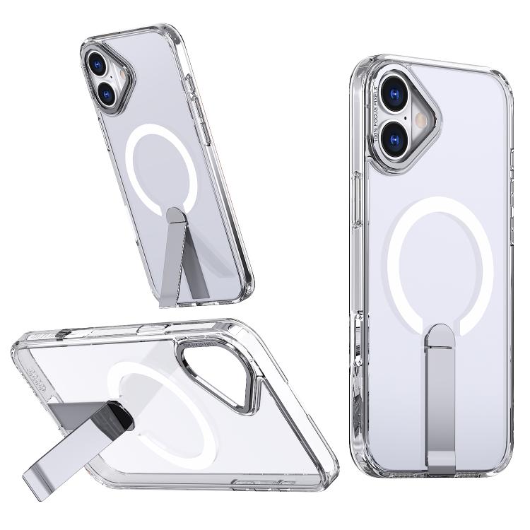 Star Shine Series TPU + PC MagSafe Phone Case with Fold Holder, For iPhone 16, For iPhone 15 Pro Max, For iPhone 15 Pro, For iPhone 15 Plus