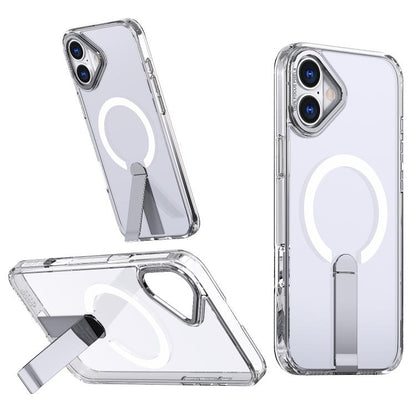 Star Shine Series TPU + PC MagSafe Phone Case with Fold Holder, For iPhone 16, For iPhone 15 Pro Max, For iPhone 15 Pro, For iPhone 15 Plus