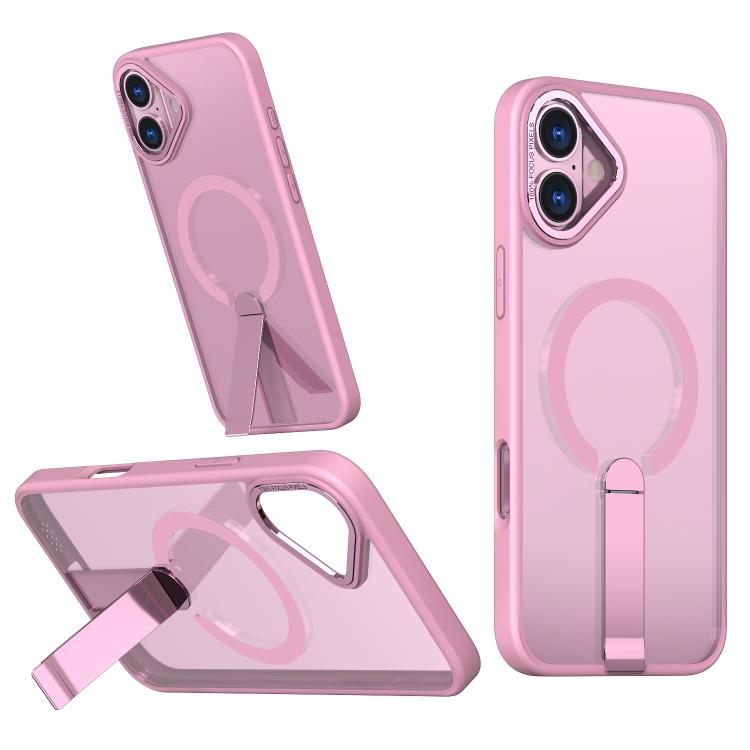 Star Shine Series TPU + PC MagSafe Phone Case with Fold Holder, For iPhone 16, For iPhone 15 Pro Max, For iPhone 15 Pro, For iPhone 15 Plus