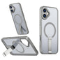 Star Shine Series TPU + PC MagSafe Phone Case with Fold Holder, For iPhone 16, For iPhone 15 Pro Max, For iPhone 15 Pro, For iPhone 15 Plus