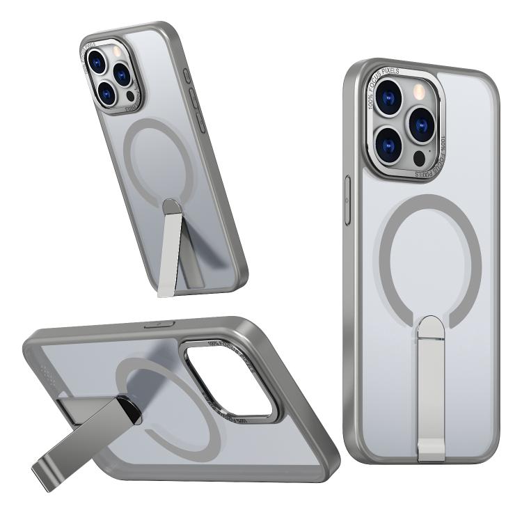 Star Shine Series TPU + PC MagSafe Phone Case with Fold Holder, For iPhone 16, For iPhone 15 Pro Max, For iPhone 15 Pro, For iPhone 15 Plus