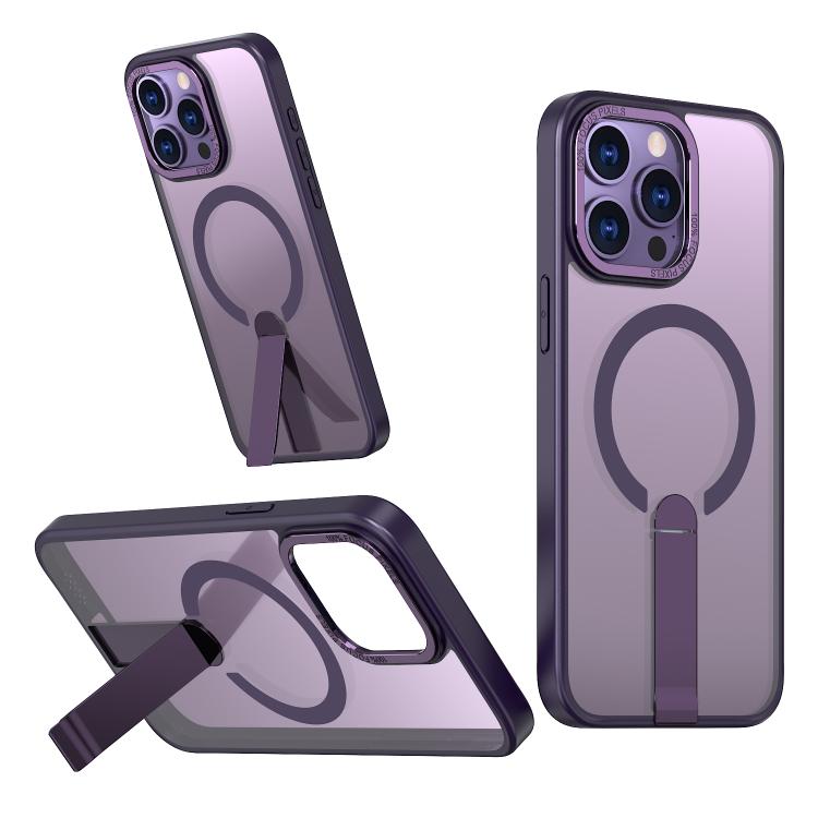 Star Shine Series TPU + PC MagSafe Phone Case with Fold Holder, For iPhone 16, For iPhone 15 Pro Max, For iPhone 15 Pro, For iPhone 15 Plus