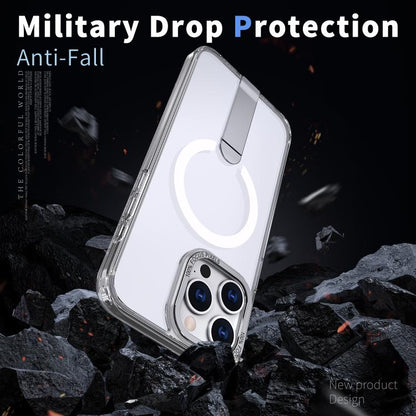 Star Shine Series TPU + PC MagSafe Phone Case with Fold Holder