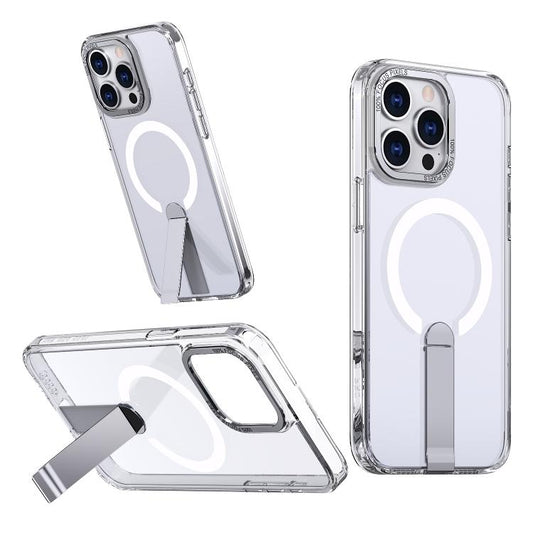 Star Shine Series TPU + PC MagSafe Phone Case with Fold Holder