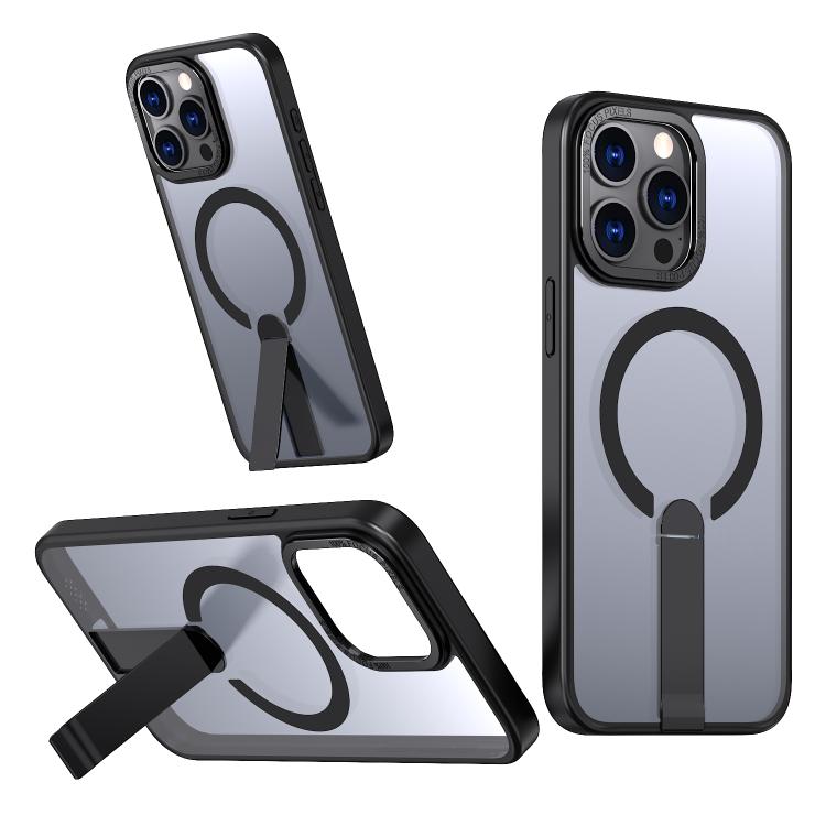 Star Shine Series TPU + PC MagSafe Phone Case with Fold Holder