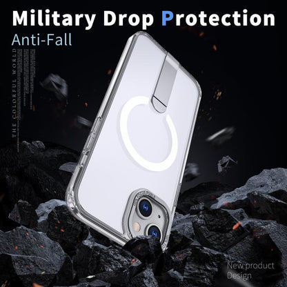 Star Shine Series TPU + PC MagSafe Phone Case with Fold Holder