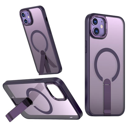 Star Shine Series TPU + PC MagSafe Phone Case with Fold Holder