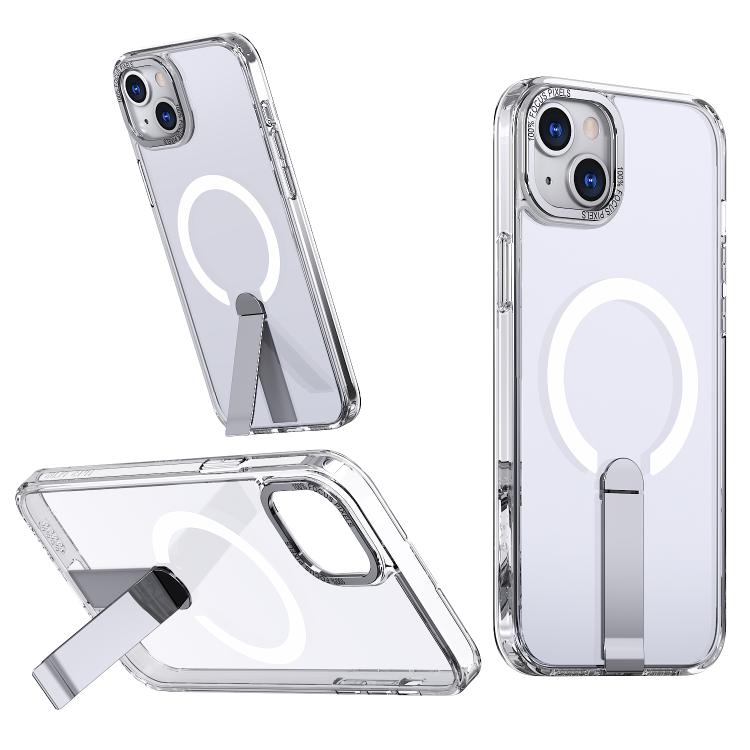 Star Shine Series TPU + PC MagSafe Phone Case with Fold Holder, For iPhone 16, For iPhone 15 Pro Max, For iPhone 15 Pro, For iPhone 15 Plus